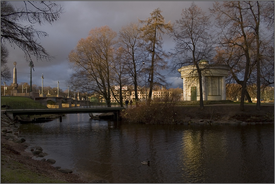Поздняя осень в москве