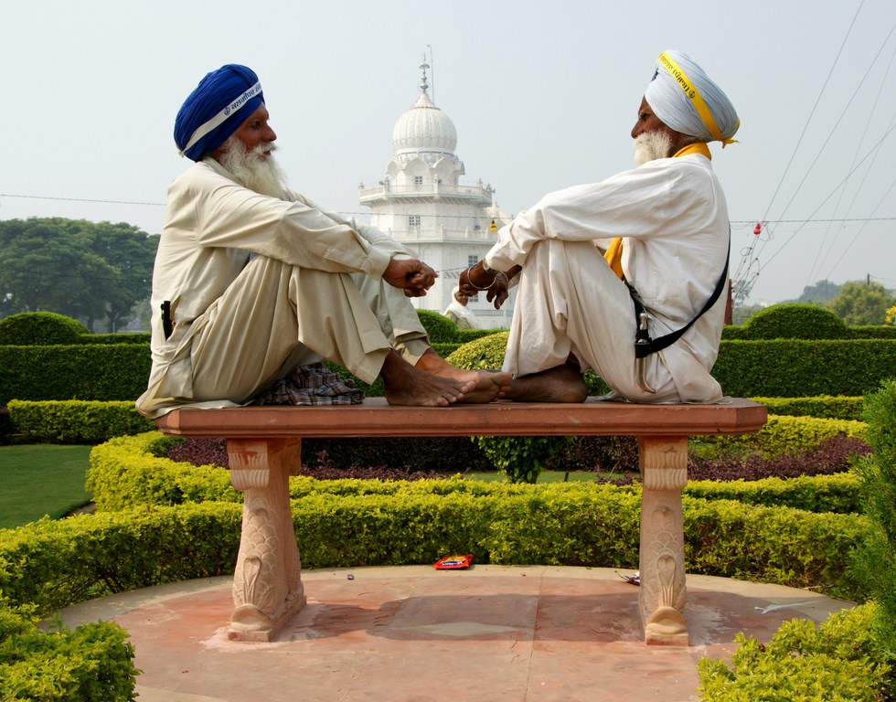 photo "Sikh sages" tags: genre, travel, Asia