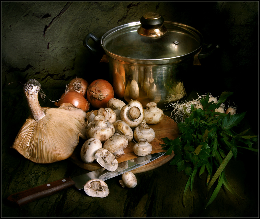 photo "Mushroom still life" tags: still life, 