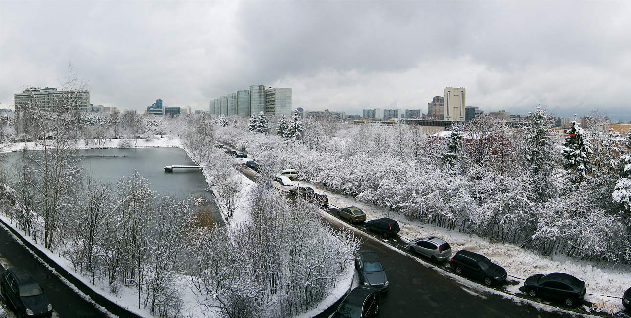фото "Городская сказка" метки: пейзаж, город, зима