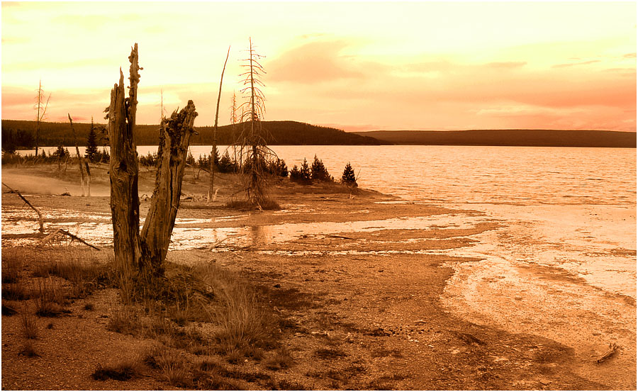 photo "V" tags: landscape, black&white, water