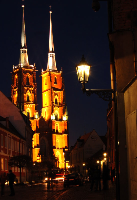 photo "Ostrow Tumski by night" tags: architecture, landscape, 