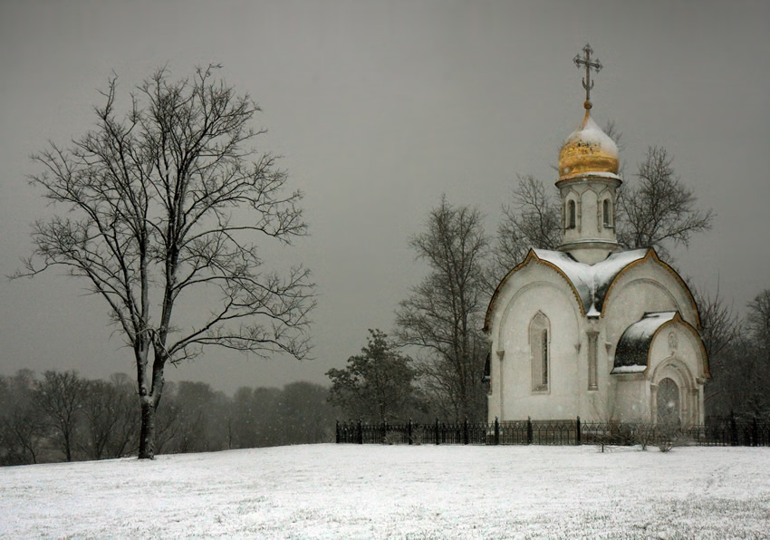 фото "....первый снег..." метки: пейзаж, зима