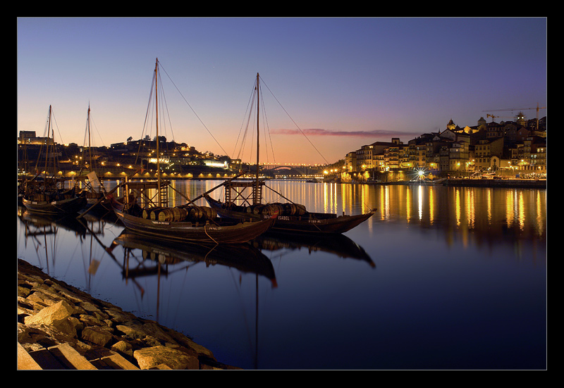 фото "Oporto Lights" метки: пейзаж, ночь