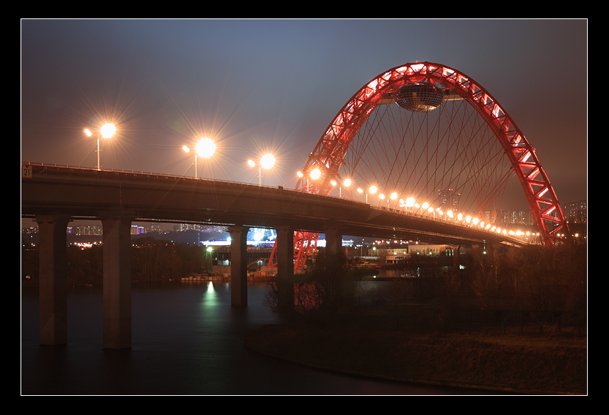 фото "Вид на мост Живописный" метки: архитектура, пейзаж, 