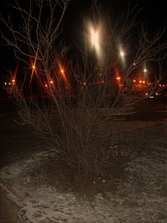 фото "Ищут землю фонари" метки: город, пейзаж, ночь