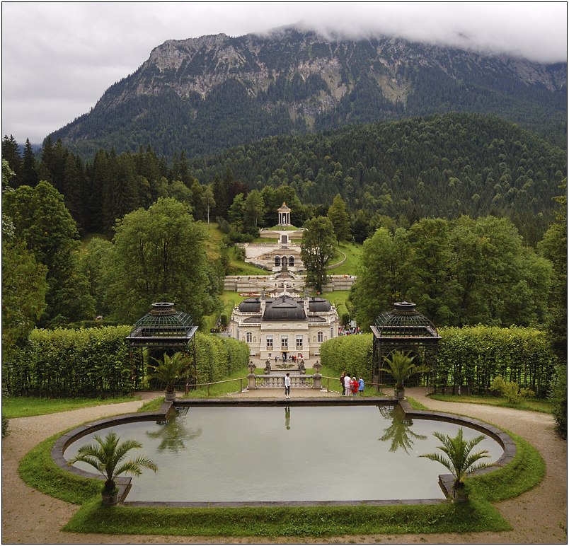 фото "Linderhof Palace" метки: архитектура, путешествия, пейзаж, Европа