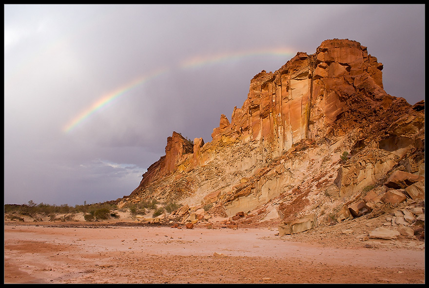photo "Rainbow Valley" tags: landscape, mountains, sunset