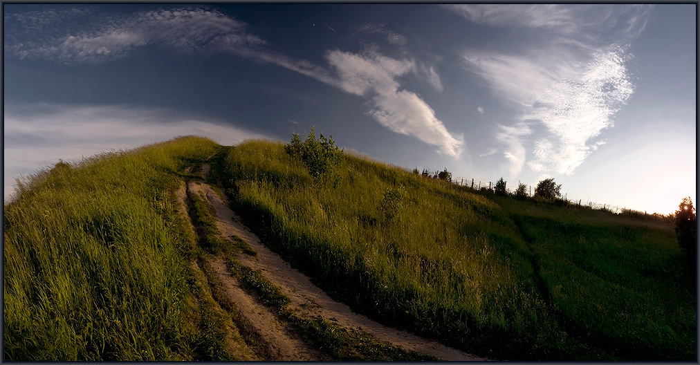 photo "Road to clouds." tags: landscape, clouds