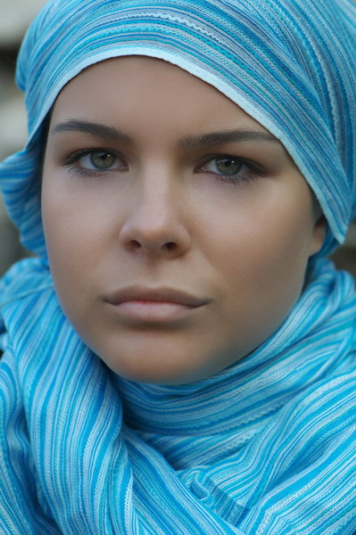 photo "Rhapsody in Blue" tags: portrait, woman