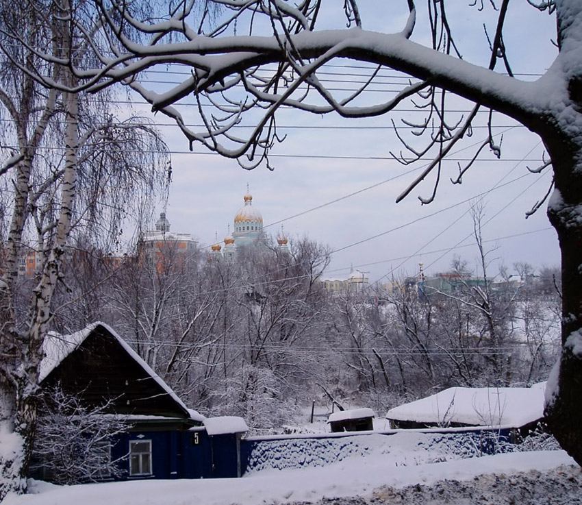 фото "Зимний городок" метки: пейзаж, зима