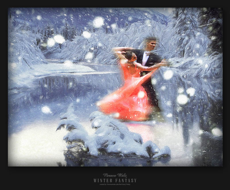 фото "Viennese Waltz / "Winter fantasy"" метки: фотомонтаж, 