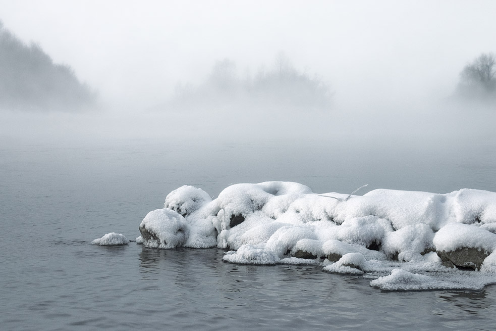 фото "Сколько чудес за туманами кроется" метки: пейзаж, зима