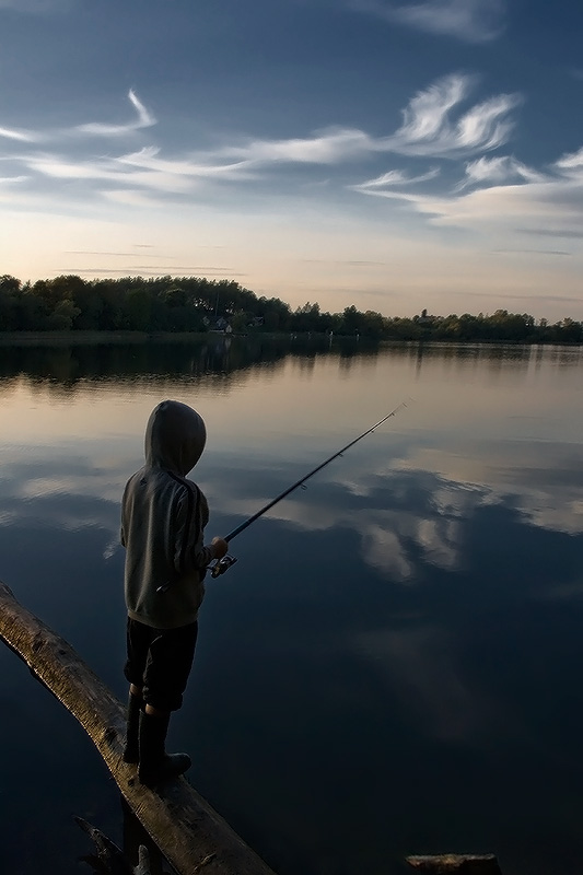 photo "The small fisherman." tags: genre, misc., 