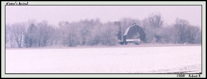 фото "Winter's Arrival" метки: пейзаж, зима