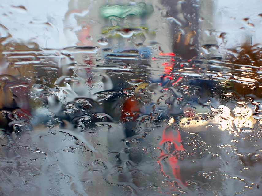 photo "Rain in the City (3)" tags: abstract, city, 