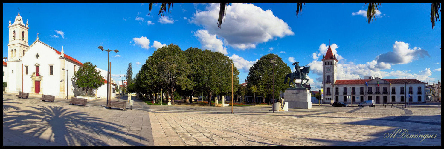 photo "Praca Marques de Marialva  (Cantanhede, Portugal)" tags: panoramic, 