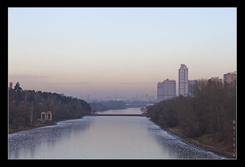 фото "Река Москва" метки: пейзаж, 