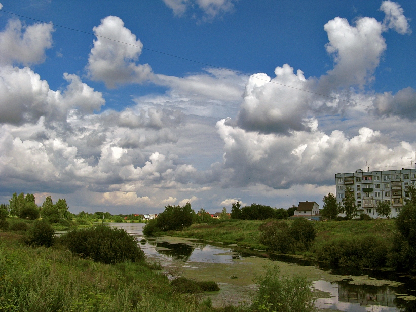 photo "Antiglamour" tags: landscape, clouds, summer