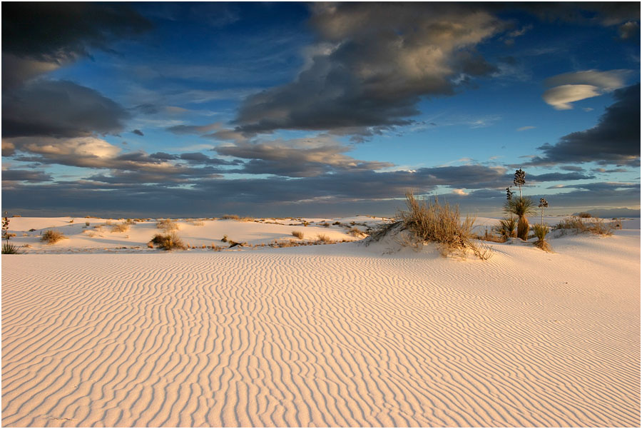 photo "White Sands at sunset" tags: landscape, travel, sunset
