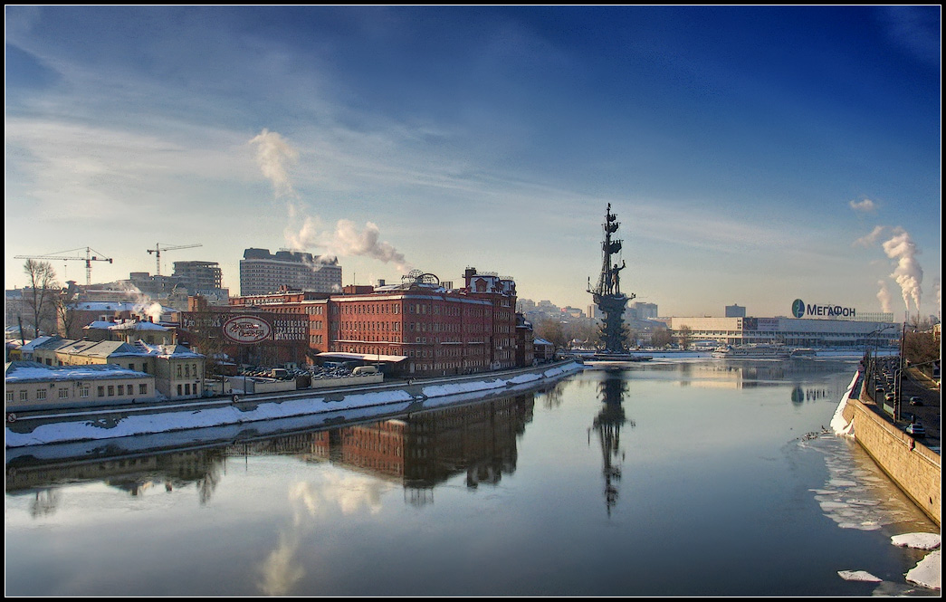 photo "Moscow. Winter panorama" tags: , 