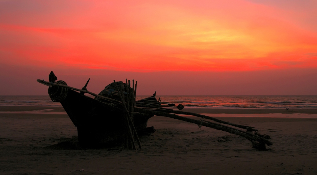 фото "Красные сумерки" метки: пейзаж, путешествия, Азия, закат