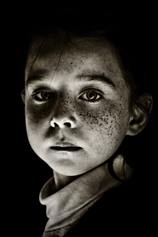 фото "Кристи" метки: портрет, черно-белые, дети