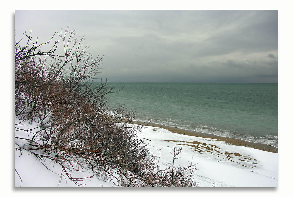 фото "Теперь у моря настроение зимнее.." метки: пейзаж, вода, зима