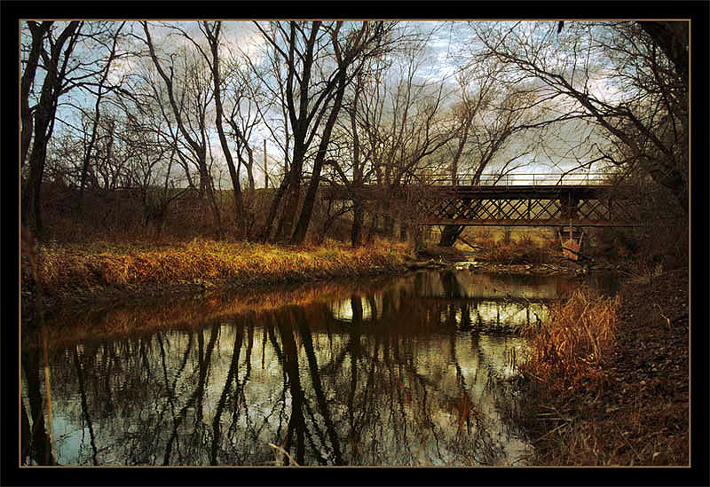 фото "Старый мост" метки: пейзаж, вода, осень