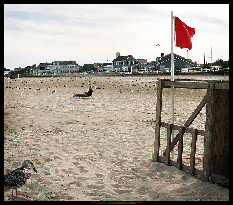 photo "Red flag" tags: travel, North America