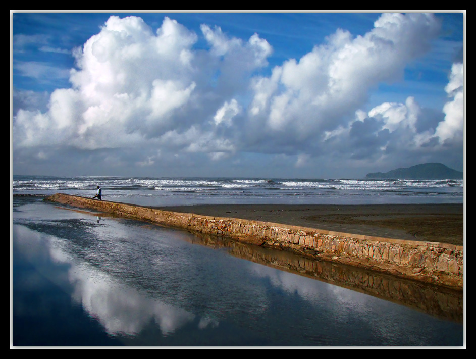 photo "Among Clouds" tags: landscape, clouds, water