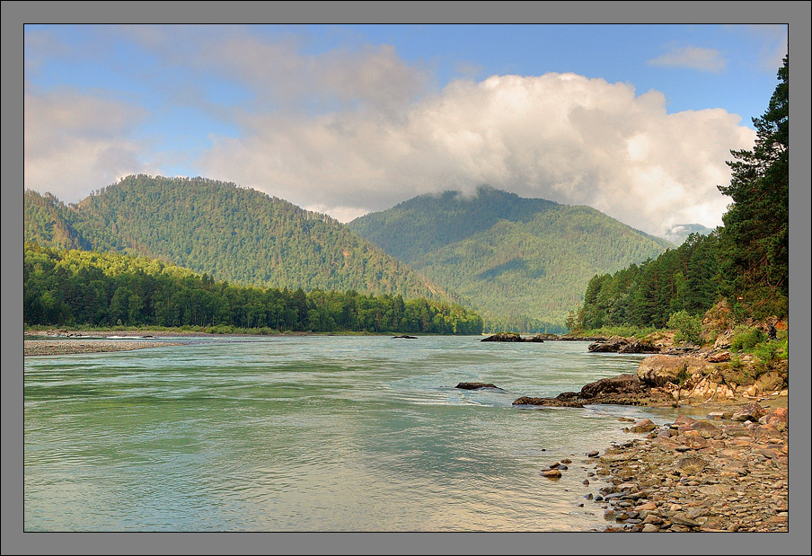 photo "Altay's rivers" tags: landscape, mountains, water