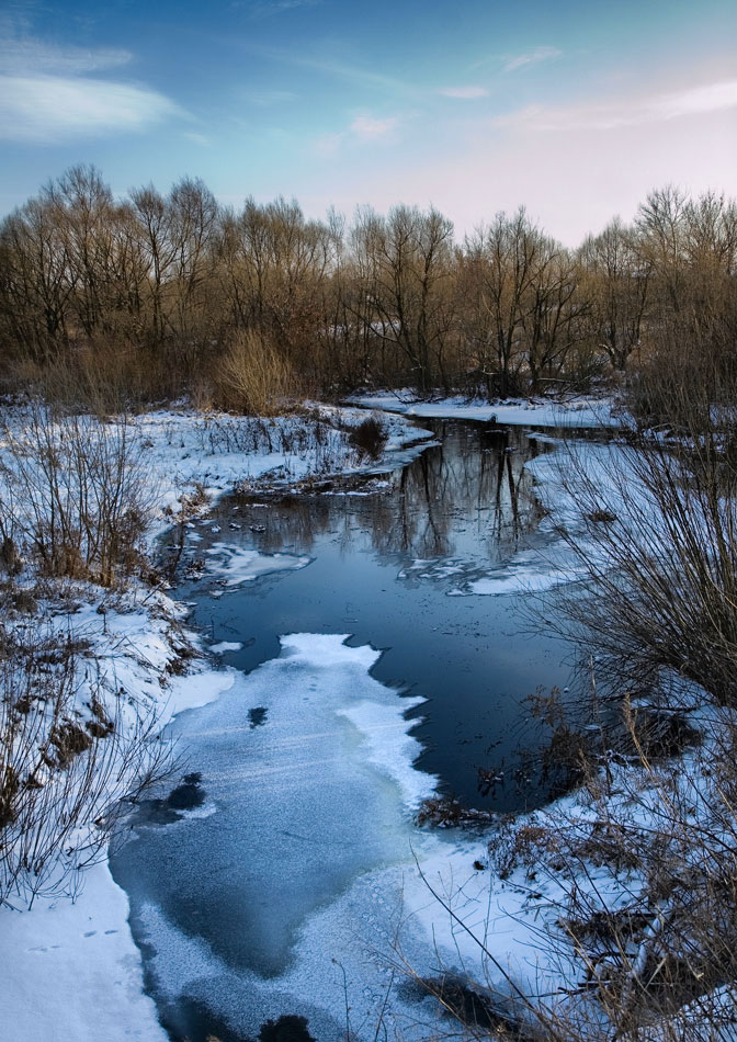 фото "Утро январское." метки: пейзаж, 