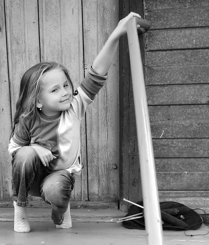 photo "***" tags: black&white, genre, 