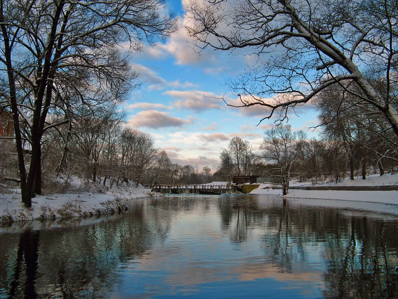 фото "Декабрьская простая" метки: пейзаж, вода, зима
