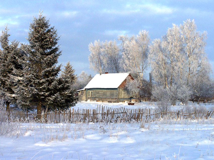 фото "Погожий денек" метки: пейзаж, зима