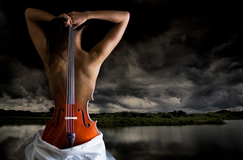 фото "Reinventing the Cello" метки: фотомонтаж, 