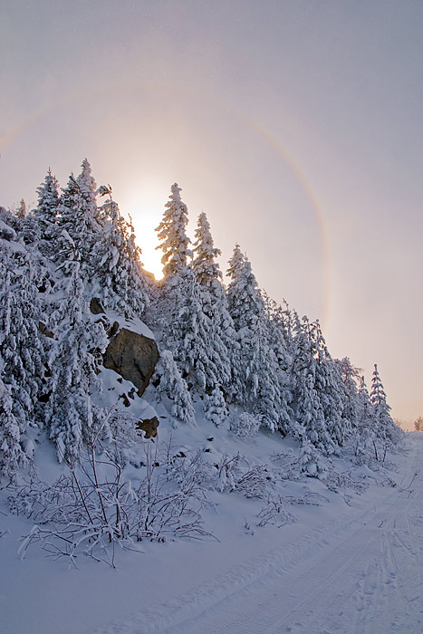 photo "winter rainbow" tags: landscape, winter