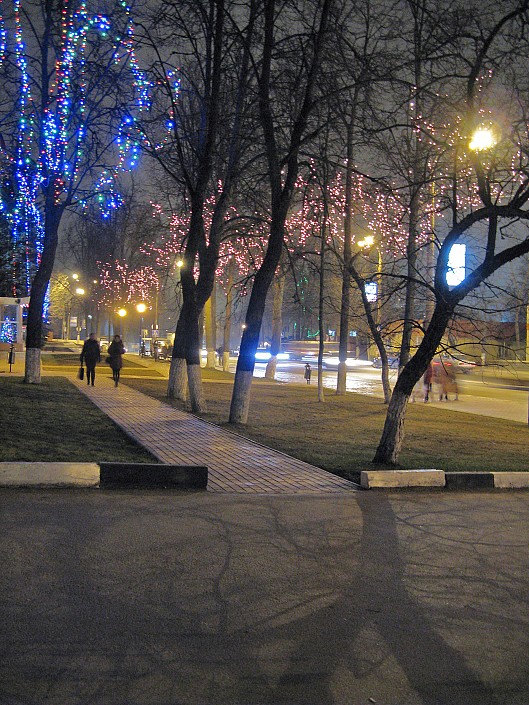 фото "Праздничная" метки: пейзаж, город, ночь