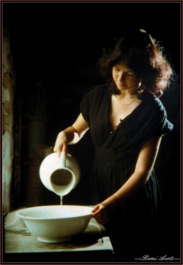 фото "as painter Vermeer" метки: портрет, женщина