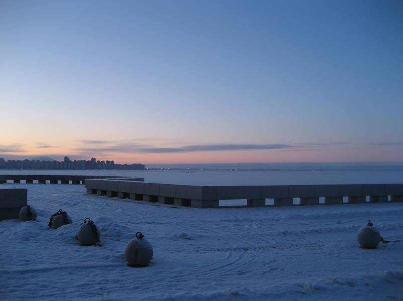 photo "Before Sunrise" tags: landscape, sunset, winter