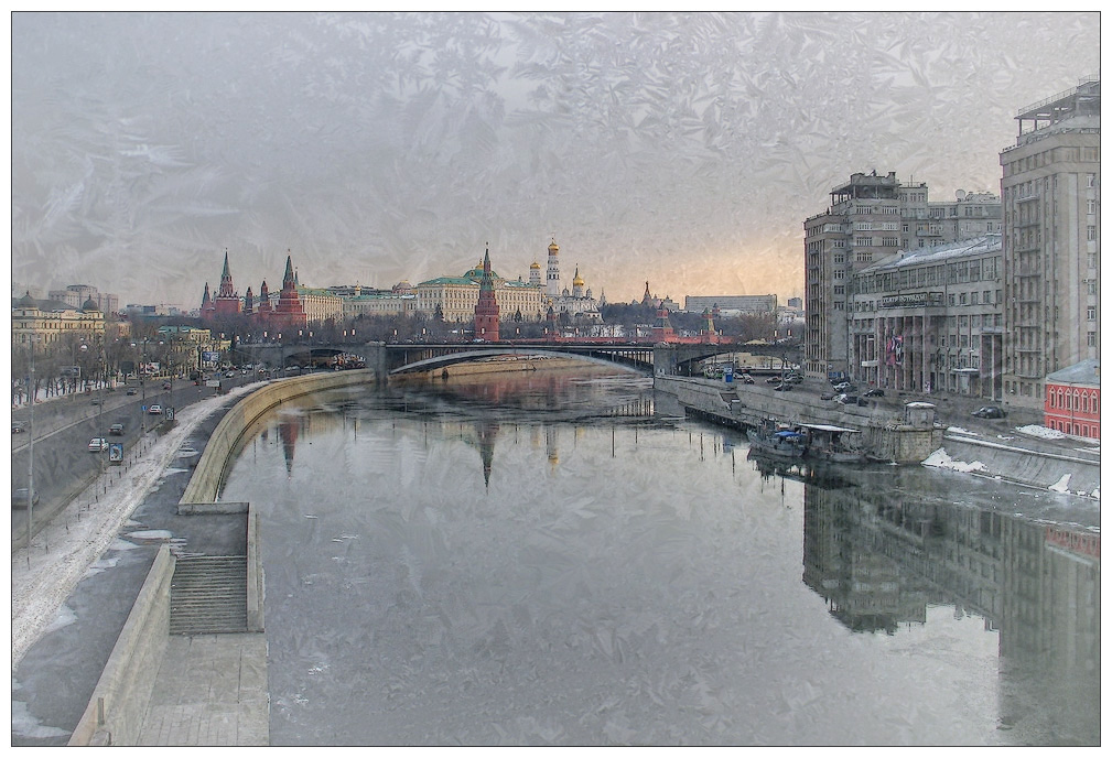 photo "frozen glass" tags: architecture, landscape, winter
