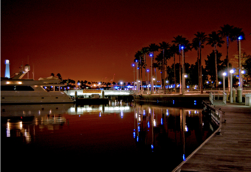 photo "Lights at Night" tags: landscape, water