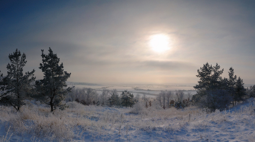 фото "Про холодное январское солнце" метки: пейзаж, зима