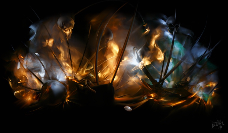 photo "Thickets" tags: abstract, digital art, 