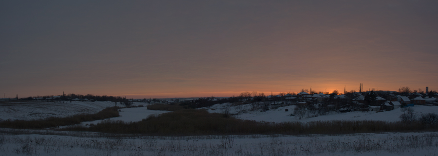 photo "***" tags: landscape, sunset, winter
