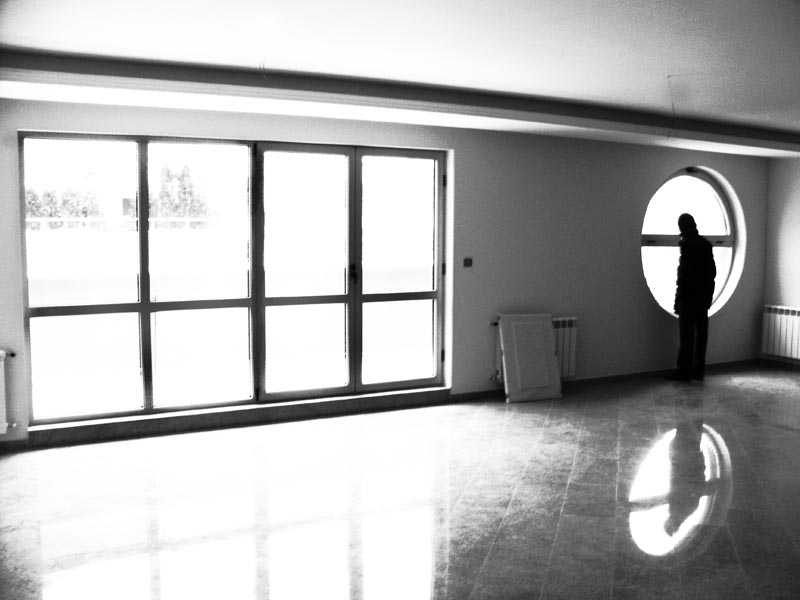 photo "solitude" tags: black&white, portrait, 