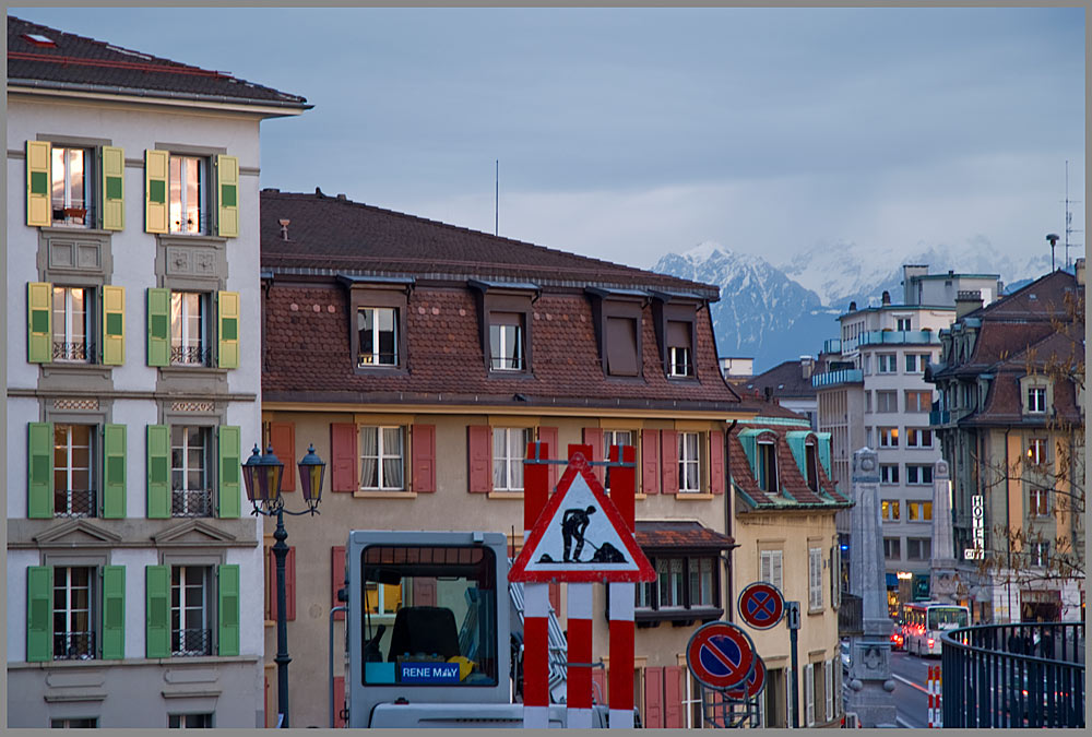 photo "and it was very good" tags: architecture, landscape, mountains