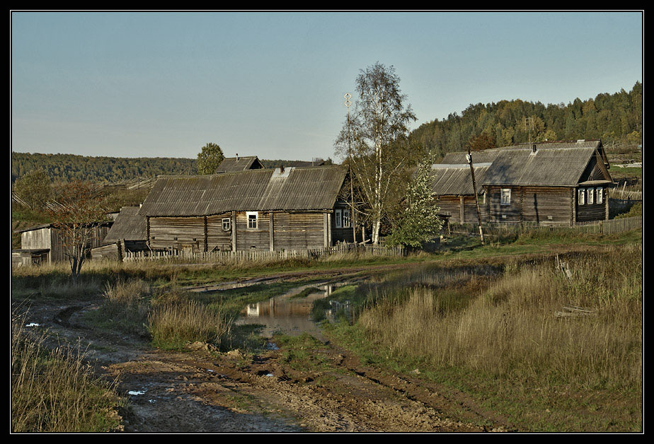фото "Глухомань" метки: пейзаж, архитектура, осень