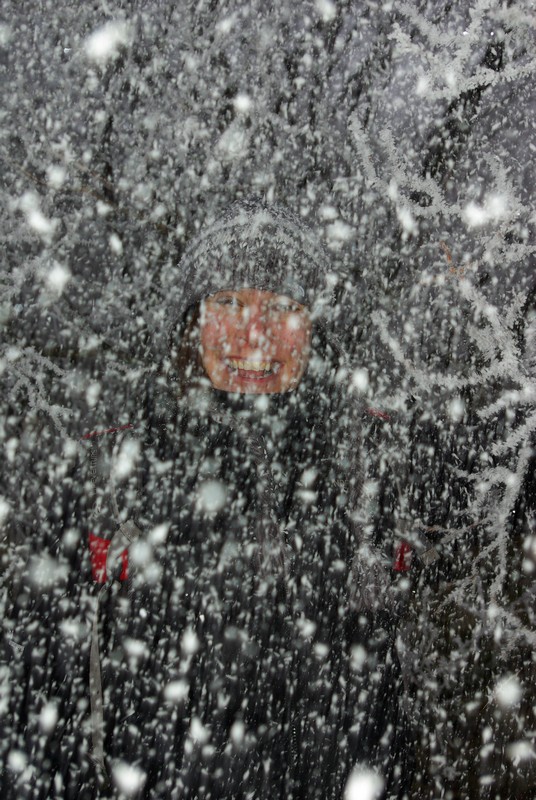 photo "Snowing" tags: portrait, woman